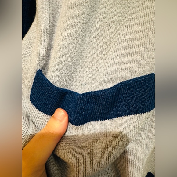 ST. JOHN $350 by Marie Gray Santana Knit Royal Blue Button collection cardigan. - Picture 10 of 14